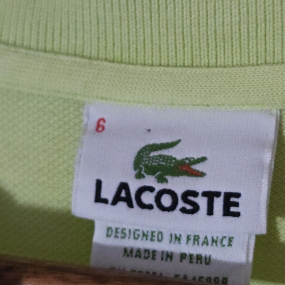 Lacoste size 6.                      Bin 23 - Picture 4 of 4